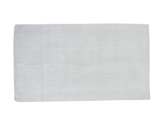 Handmade Area Kilim Rug, Turkish Unique Kilim Rug, Vintage Muted Kilim Rug, Contemporary Decor, White Hemp Kilim Rug, Kilim Rug 5x9, 11510