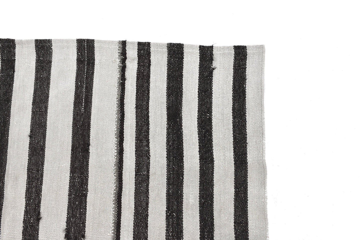 6x8 Kilim Rug Striped, Turkish Rug Organic, Hemp Rug White Neutral, Vintage Kilim Rug, Hemp Kilim Rug, Living room, 6088