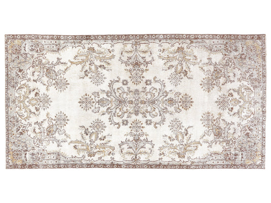 Handmade Rug, Vintage Rug, Turkish Rug, Oushak Rug, Carpet Rug, Primitive Rug, Rustic Rug, Turkey Rug, Area Rug, Neutral Rug, Rug 4x7, 10346