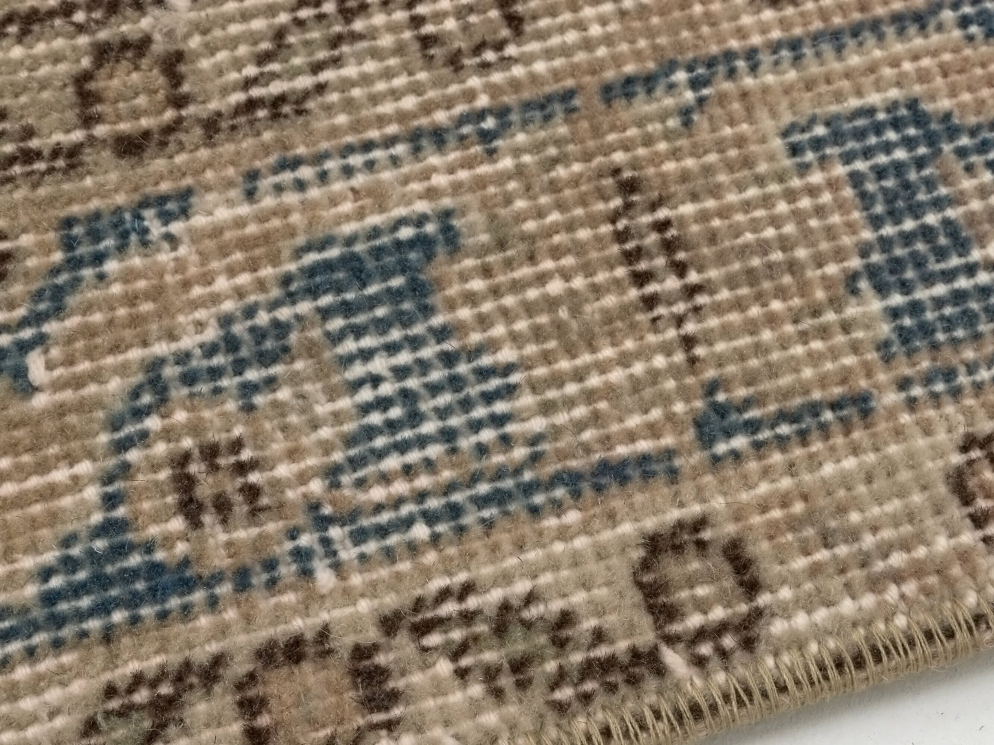 Vintage Rug, 3x6 Rug, Turkish rug 3x6, Eclectic rug, Bedroom rug, Boho rug, Area rug, Wool rug, One of a kind rug, Oushak Carpet Rug, 8788