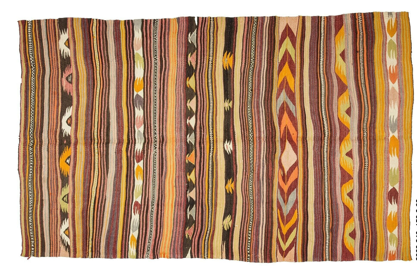 Kilim rug Anatolian ,Muted Vintage Kilim rug, Turkish Kilim rug Rustic, 5x8 Kilim rug ,Turkish Vintage Rug,Handmade rug, Primitive rug, 2929