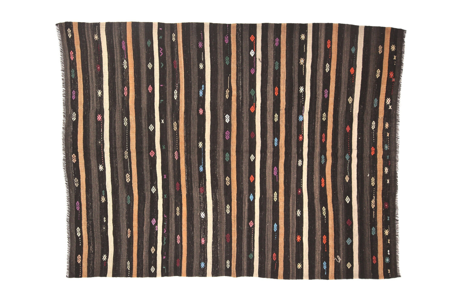 Handmade Kilim rug,Scandinavian area Rug,One of a kind Southwestern decor rug,Kilim rug Neutral,Entryway rug,Office rug,6072