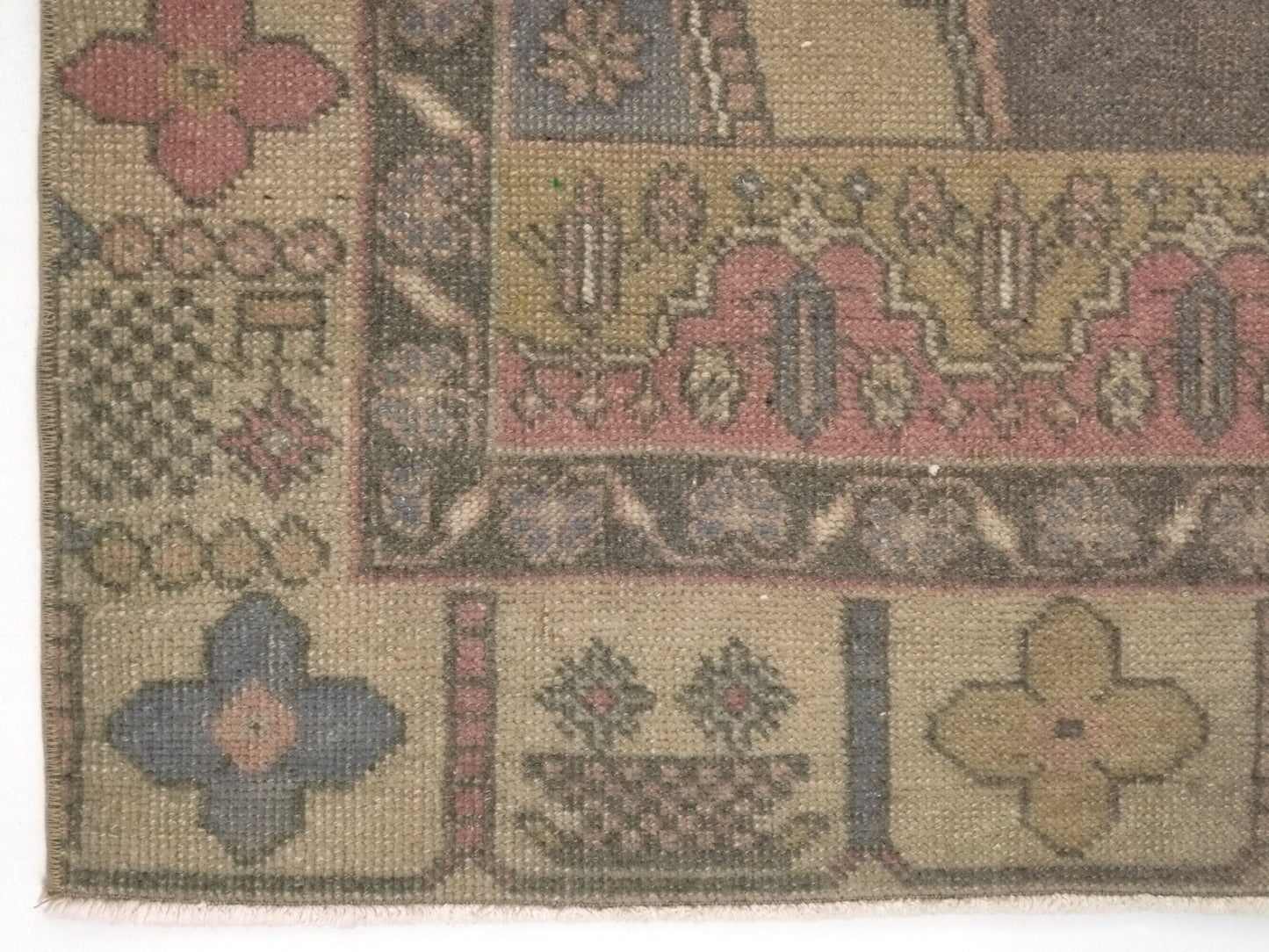 Vintage rug 4x8, Area rug 4x8, Entryway Turkish rug, Oushak Rug, One of a kind rug, Anatolian rug, Handmade rug, Oushak Carpet Rug 4x8, 8716