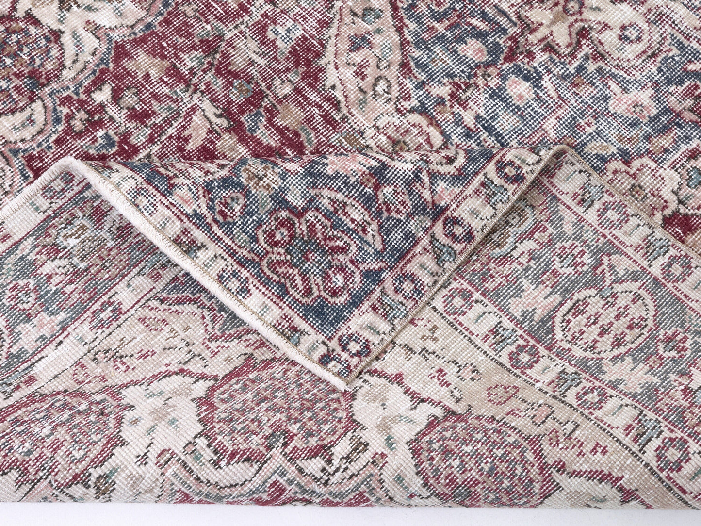 Handmade Area Rug, Vintage Rug, Turkish Rug, Oushak Rug 5x9, Primitive Rustic Faded Rug, Living Room Rug, Turkey Rug, Anatolia Rug, 10368