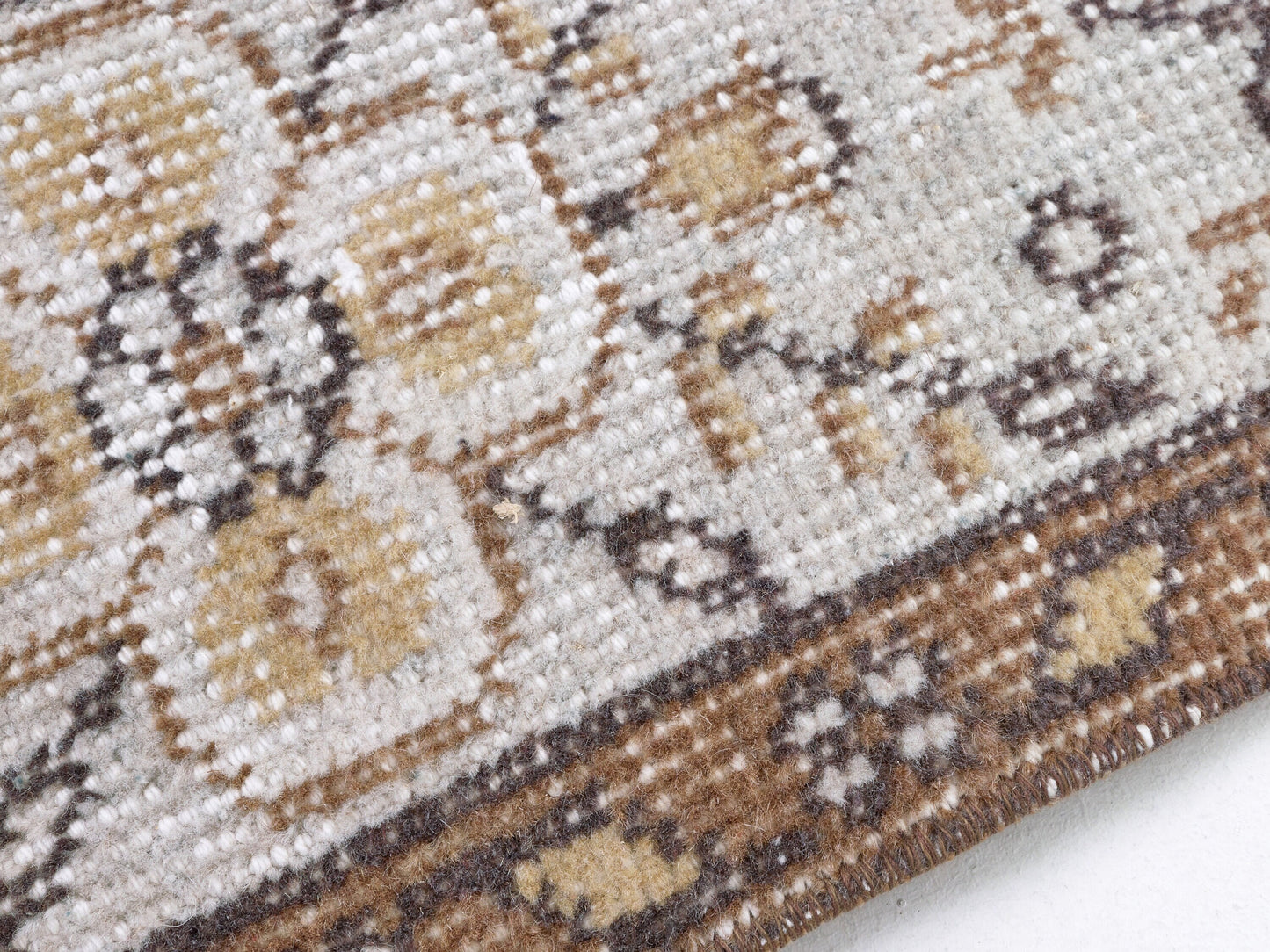 Primitive Rug, Vintage Oushak Rug, Turkish Handmade Rug, Bedroom Rug, Neutral Area Rustic Rug, Carpet Rug, Rug 5x9, Turkey Rug, 10388