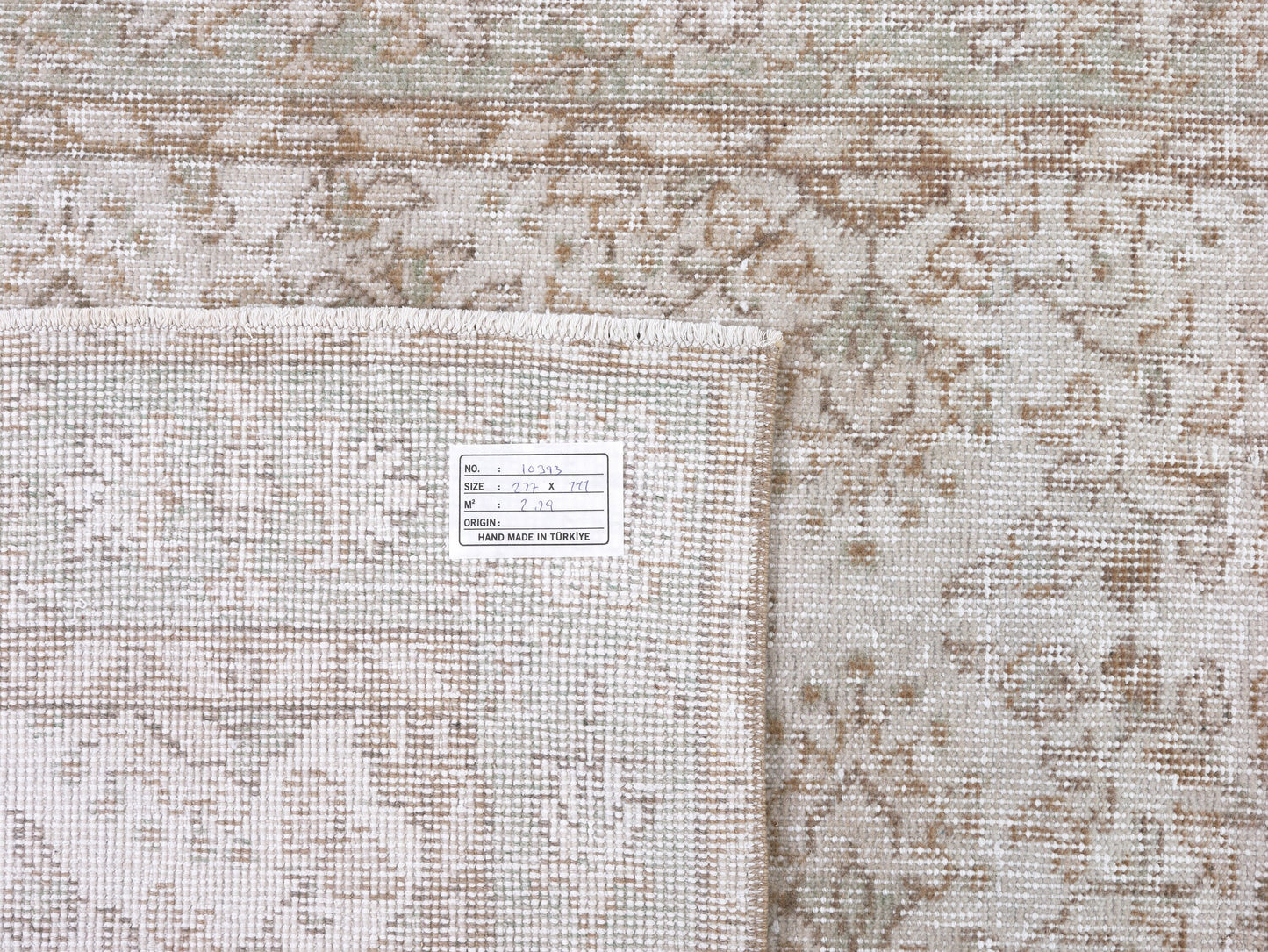 Living Room Rug, Contemporary Rug, Turkish Oushak Rug, Vintage Handmade Faded Rug , Neutral Area Rug, Turkey Rug, Rug 4x8, Carpet Rug, 10393