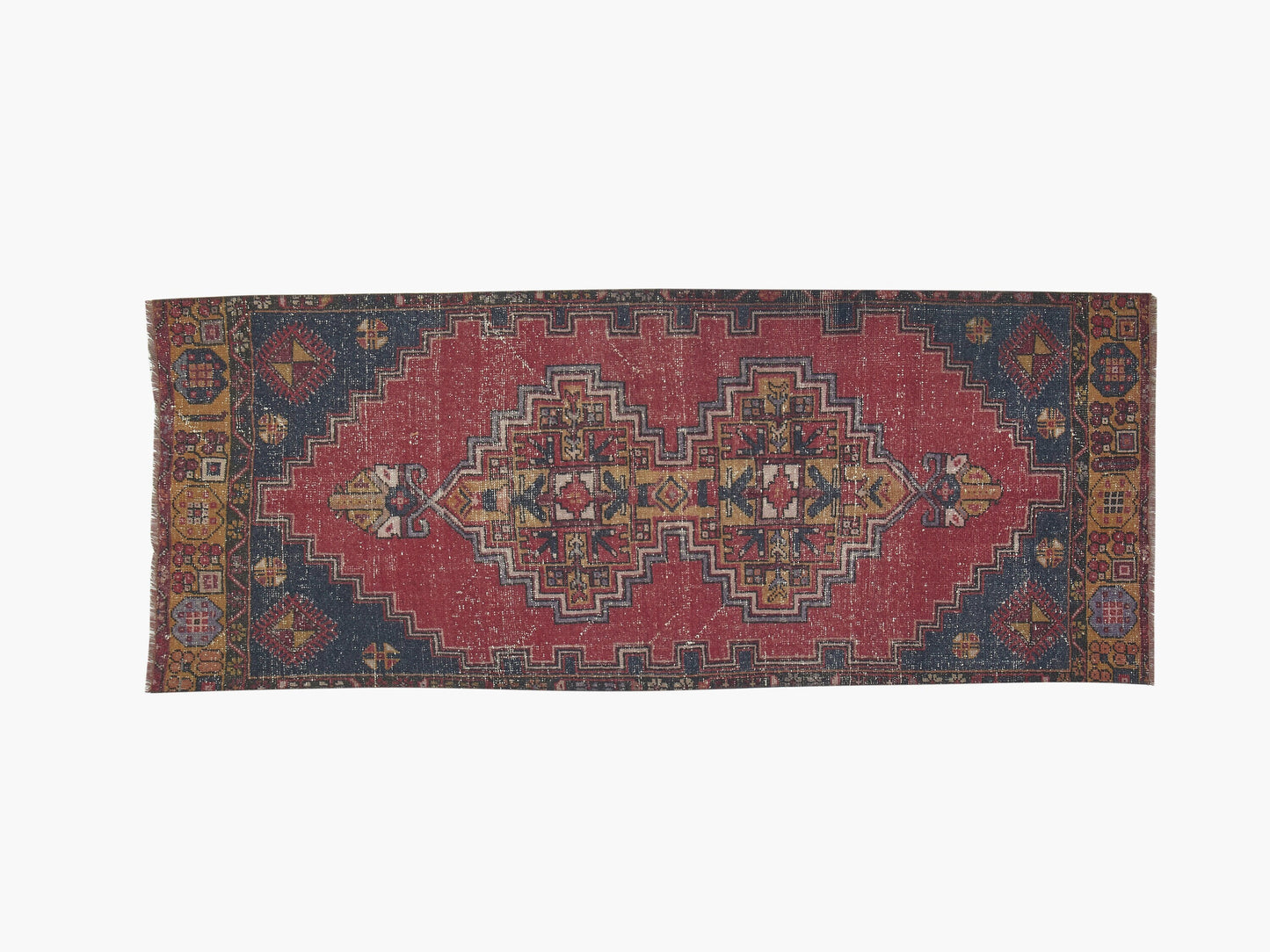 Vintage Rug, Handmade Rug, Turkish Oushak Rug, Rug Bohemian, Anatolia Eclectic Rug, Turkey Rug, Entryway Rug, Carpet Rug, Rug 3x6, 12246