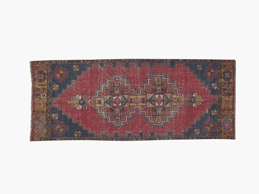 Vintage Rug, Handmade Rug, Turkish Oushak Rug, Rug Bohemian, Anatolia Eclectic Rug, Turkey Rug, Entryway Rug, Carpet Rug, Rug 3x6, 12246