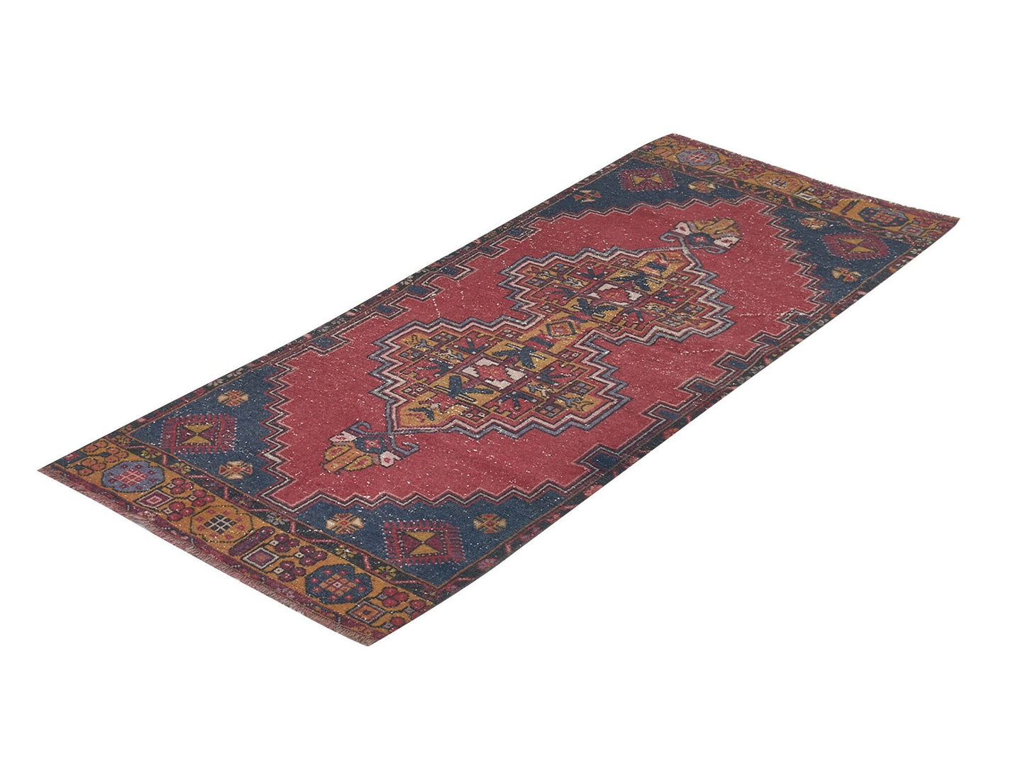 Vintage Rug, Handmade Rug, Turkish Oushak Rug, Rug Bohemian, Anatolia Eclectic Rug, Turkey Rug, Entryway Rug, Carpet Rug, Rug 3x6, 12246