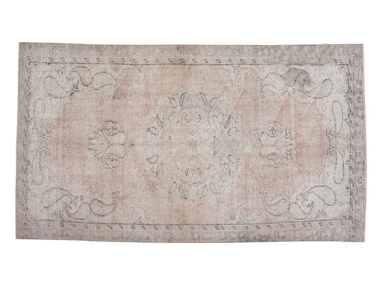 Rug 5x8, Area Rug, Carpet Rug, Vintage Rug, Turkish Rug, Oushak Rug, Handmade Rug, Kid Room Rug, Scandinavian Rug, Turkish Carpet, 12067