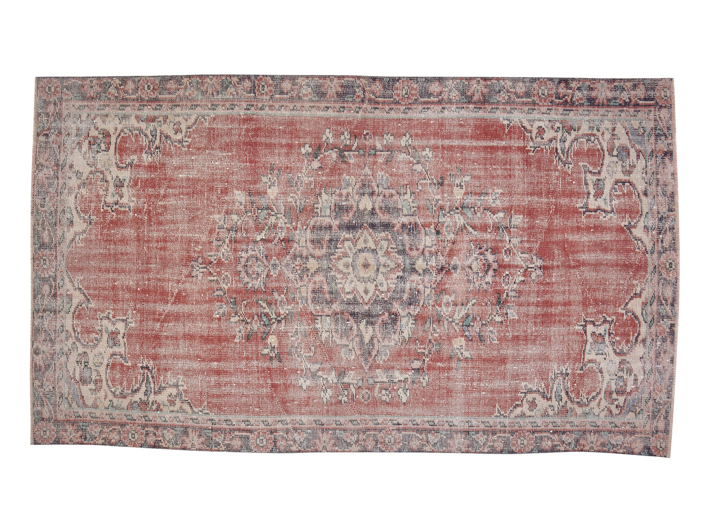 Oushak Rug, Area Rug, Turkish Rug, Handmade Rug, Vintage Rug, Anatolia Rug, Kid Room Rug, Bohemian Rug, Turkish Carpet, Rug 5x9, 12063