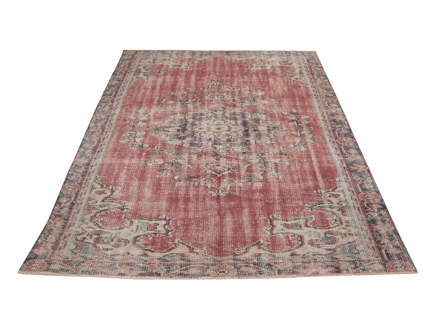 Oushak Rug, Area Rug, Turkish Rug, Handmade Rug, Vintage Rug, Anatolia Rug, Kid Room Rug, Bohemian Rug, Turkish Carpet, Rug 5x9, 12063
