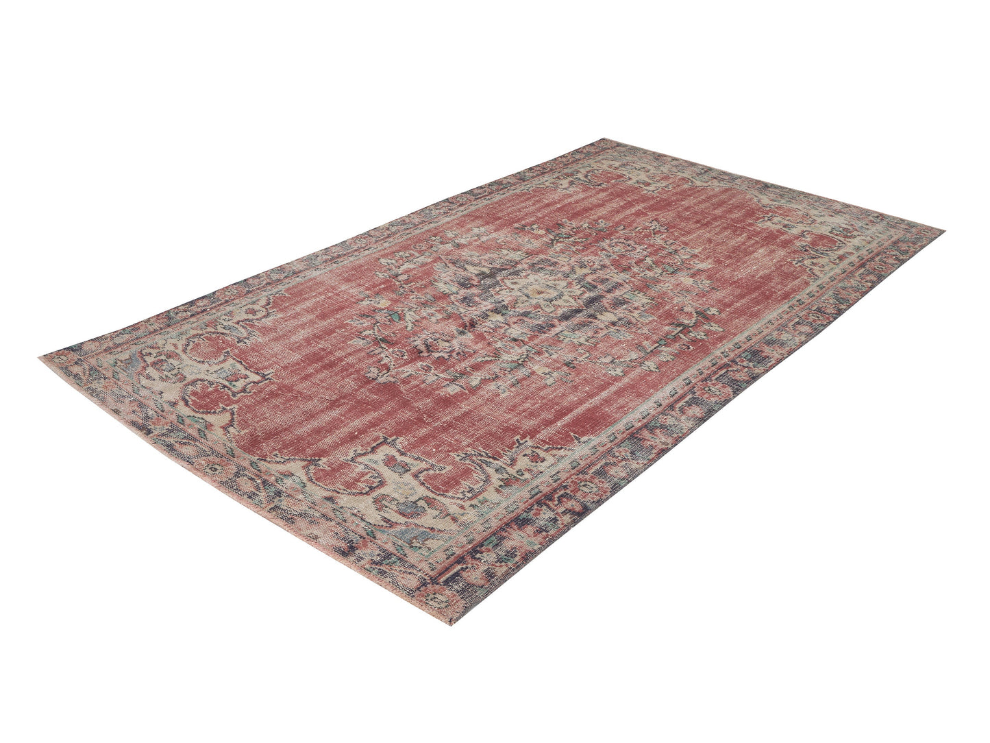 Oushak Rug, Area Rug, Turkish Rug, Handmade Rug, Vintage Rug, Anatolia Rug, Kid Room Rug, Bohemian Rug, Turkish Carpet, Rug 5x9, 12063