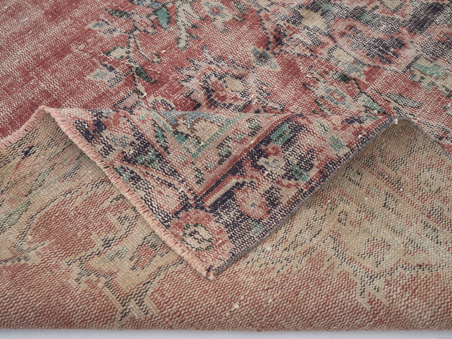 Oushak Rug, Area Rug, Turkish Rug, Handmade Rug, Vintage Rug, Anatolia Rug, Kid Room Rug, Bohemian Rug, Turkish Carpet, Rug 5x9, 12063