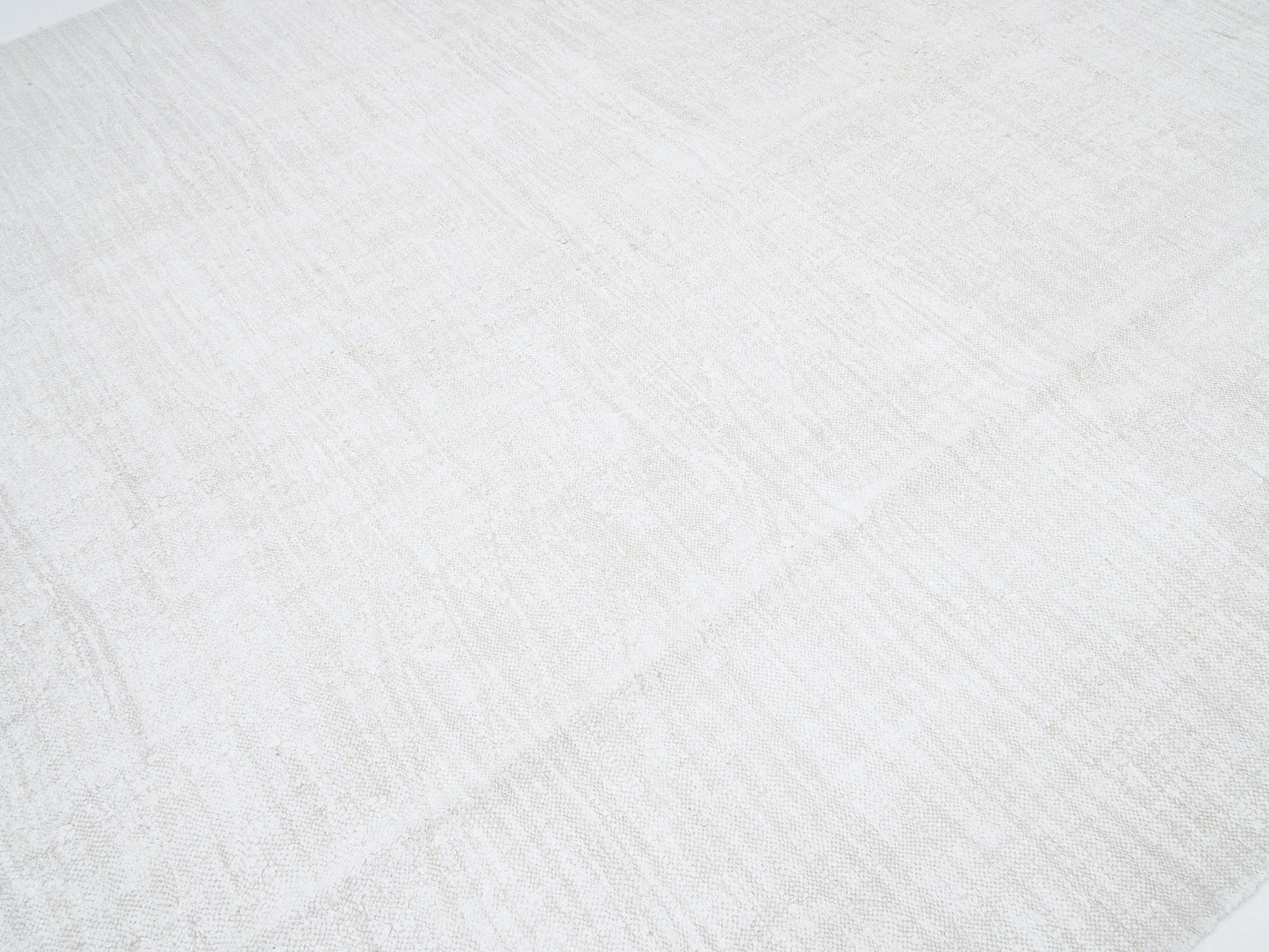 Turkish Vintage Kilim Rug, Handmade Kilim Rug, Area Kilim Rug, White Hemp Rug, Large Rug, Office Rug, Oversize Rug, Kilim Rug 9x12, 12539
