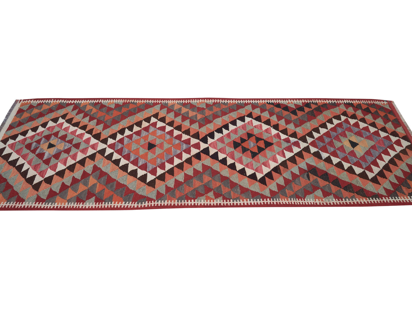 Turkish Runner, Vintage Runner, Handmade Runner Rug, Oushak Runner, Entryway Rug, Anatolia Rug, Bohemian Rug, Rug Runner 3x9, 11354