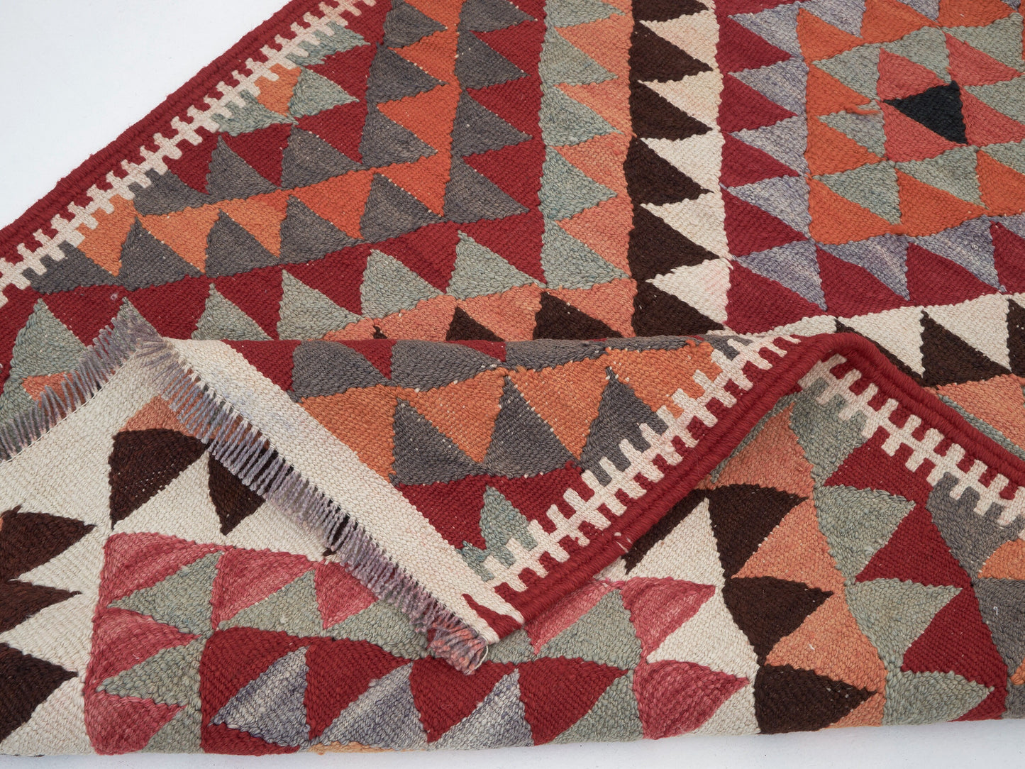 Turkish Runner, Vintage Runner, Handmade Runner Rug, Oushak Runner, Entryway Rug, Anatolia Rug, Bohemian Rug, Rug Runner 3x9, 11354