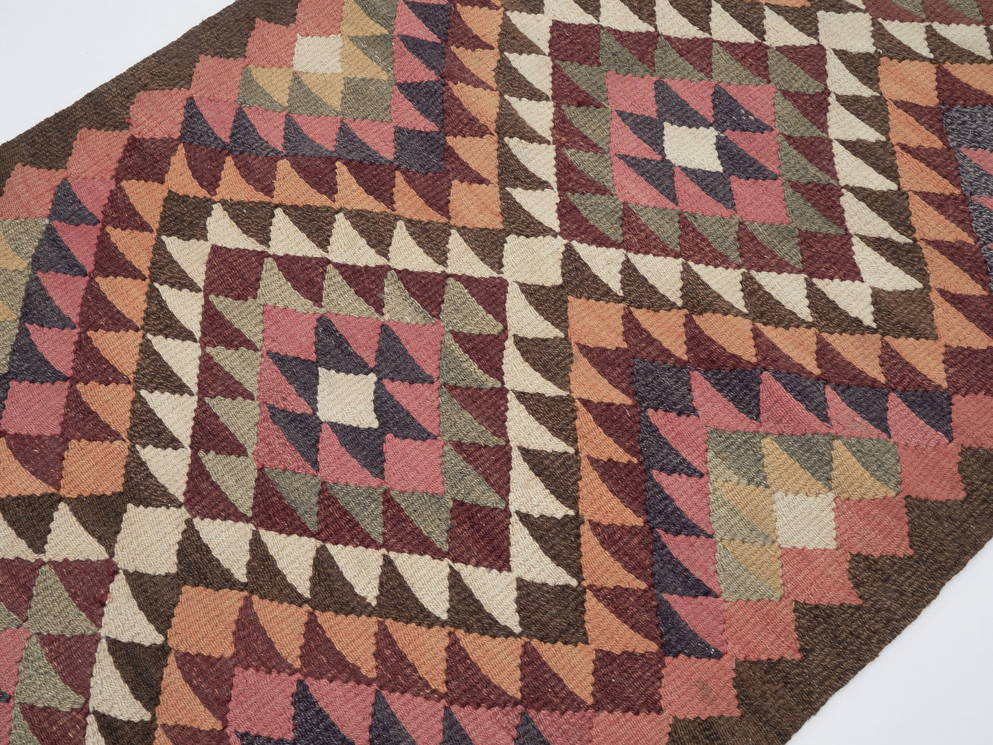 Rug Runner, Vintage Runner, Turkish Runner, Handmade Runner Rug, Oushak Runner, Hallway Runner, Anatolia Rug, Runner Rug 3x12, 11395
