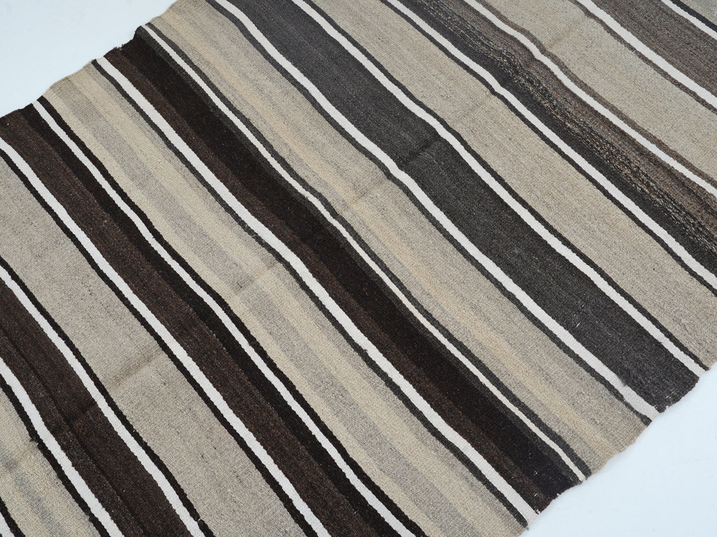 Rug Kilim 4x8, Turkish Handmade Kilim Rug, Vintage Striped Kilim Rug, Area Antique Kilim Rug, Living Room Rug, Scandinavian Rug, 12828