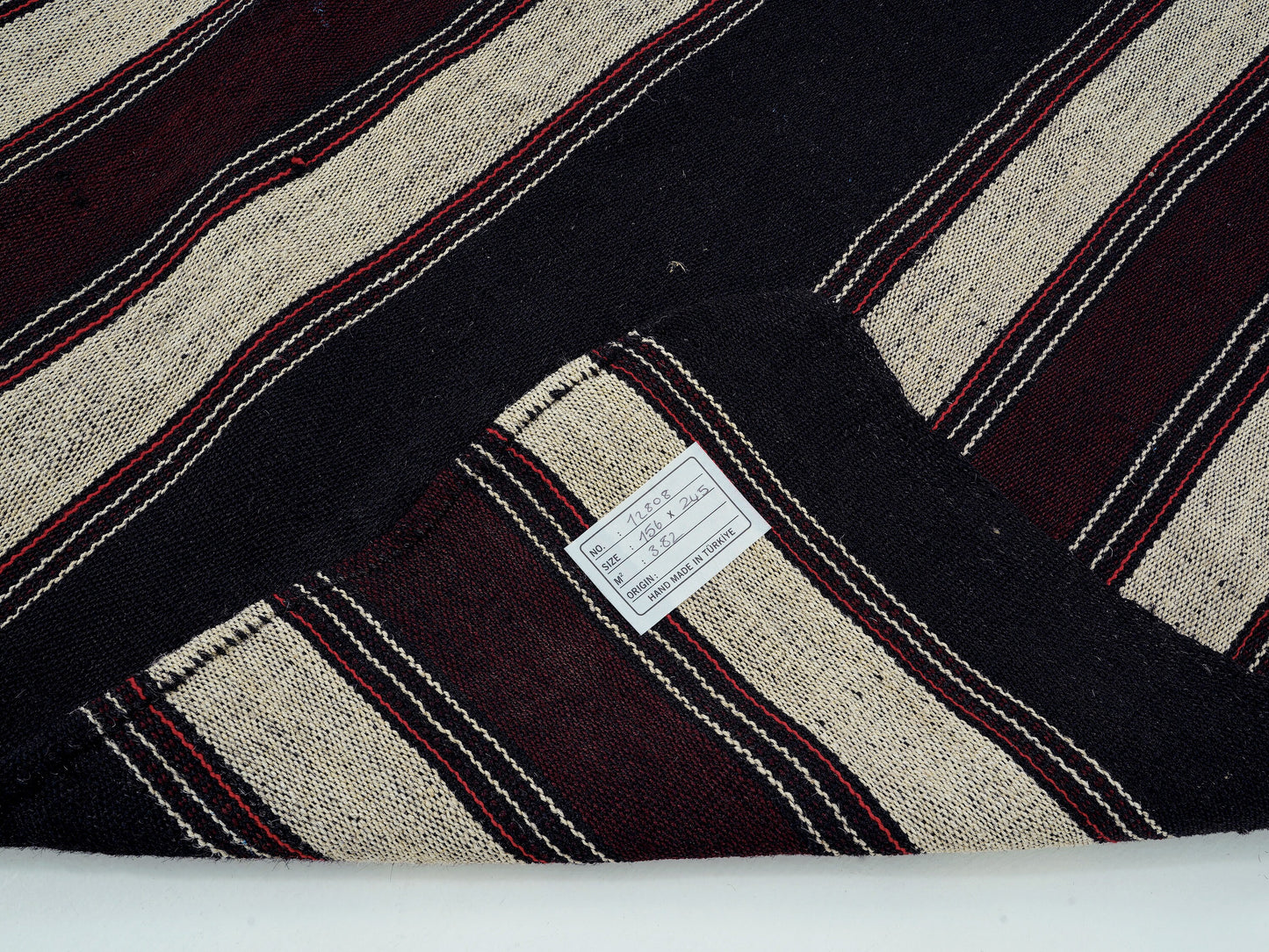 Rug Kilim 5x8, Turkish Handmade Kilim Rug, Vintage Antique Kilim Rug, Living Room Rug, Area Striped Kilim Rug, Goat Hair Rug, 12808