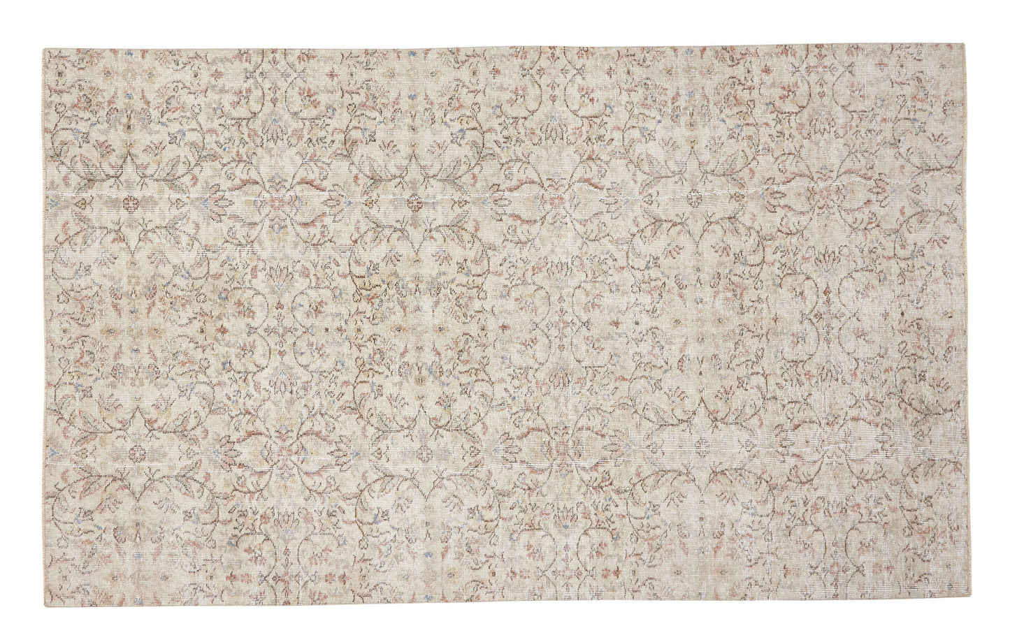 Handmade Area Rug, Vintage Rug, Turkish Oushak Rug, Carpet Rug, Turkey Rug, Scandinavian Rug,Neutral Floor Rug, Kid Room Rug, Rug 5x8, 11461