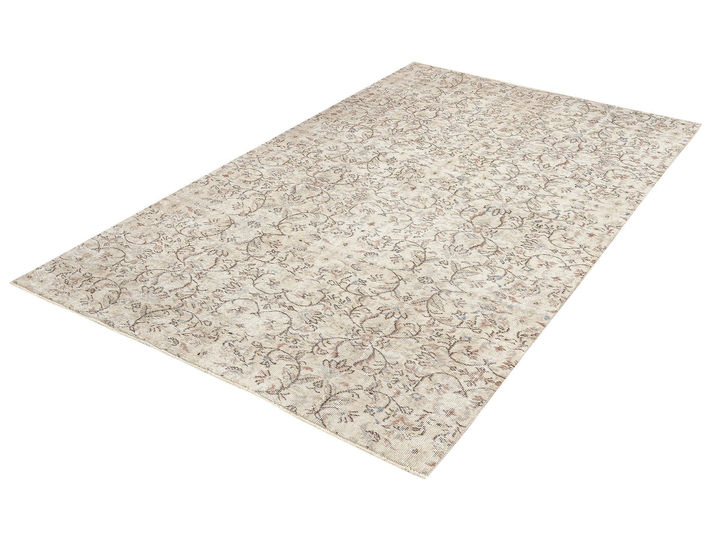Handmade Area Rug, Vintage Rug, Turkish Oushak Rug, Carpet Rug, Turkey Rug, Scandinavian Rug,Neutral Floor Rug, Kid Room Rug, Rug 5x8, 11461