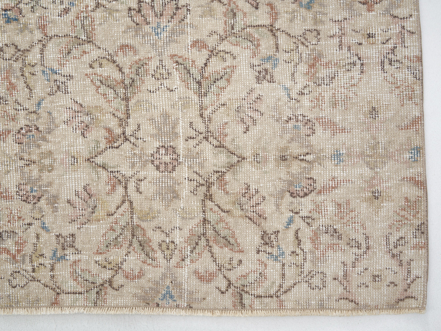 Handmade Area Rug, Vintage Rug, Turkish Oushak Rug, Carpet Rug, Turkey Rug, Scandinavian Rug,Neutral Floor Rug, Kid Room Rug, Rug 5x8, 11461