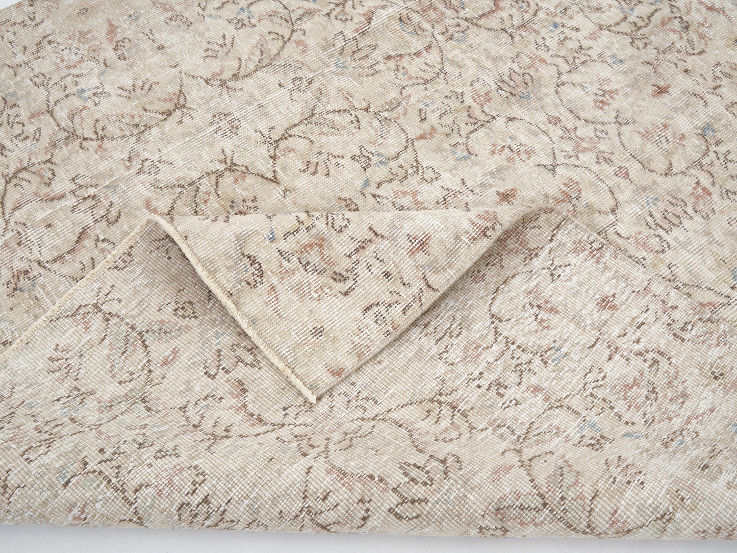 Handmade Area Rug, Vintage Rug, Turkish Oushak Rug, Carpet Rug, Turkey Rug, Scandinavian Rug,Neutral Floor Rug, Kid Room Rug, Rug 5x8, 11461