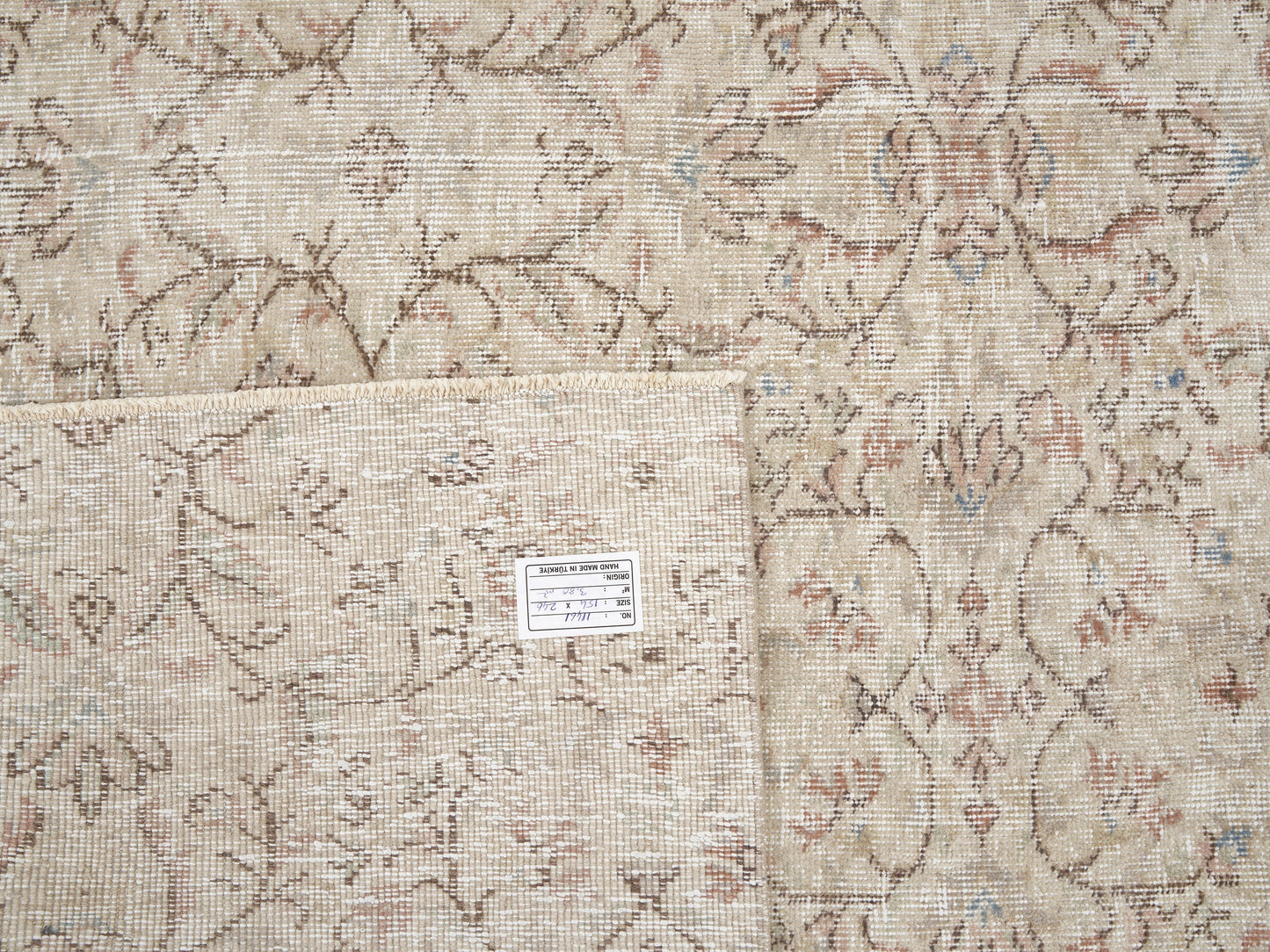 Handmade Area Rug, Vintage Rug, Turkish Oushak Rug, Carpet Rug, Turkey Rug, Scandinavian Rug,Neutral Floor Rug, Kid Room Rug, Rug 5x8, 11461