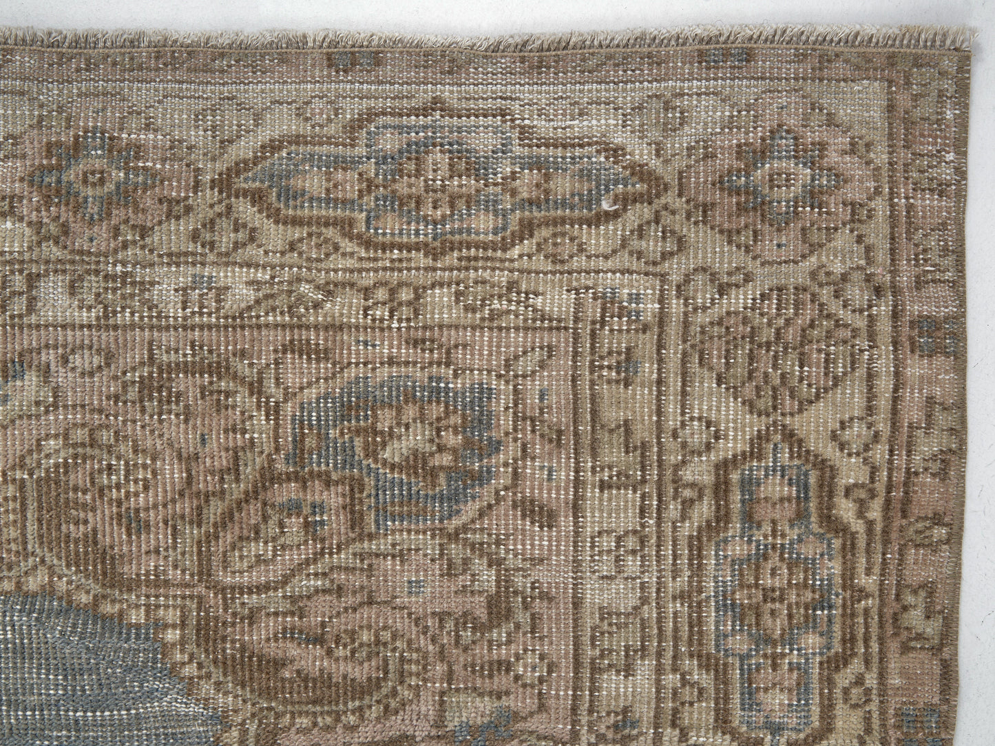 Vintage Handmade Rug, Turkish Oushak Area Rug, Primitive Rug, Nursery Rug, Turkey Rug, Neutral Rustic Rug, Rug 4x7, Vintage Carpet, 12117