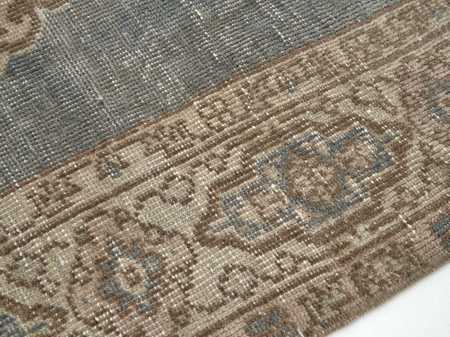 Vintage Handmade Rug, Turkish Oushak Area Rug, Primitive Rug, Nursery Rug, Turkey Rug, Neutral Rustic Rug, Rug 4x7, Vintage Carpet, 12117