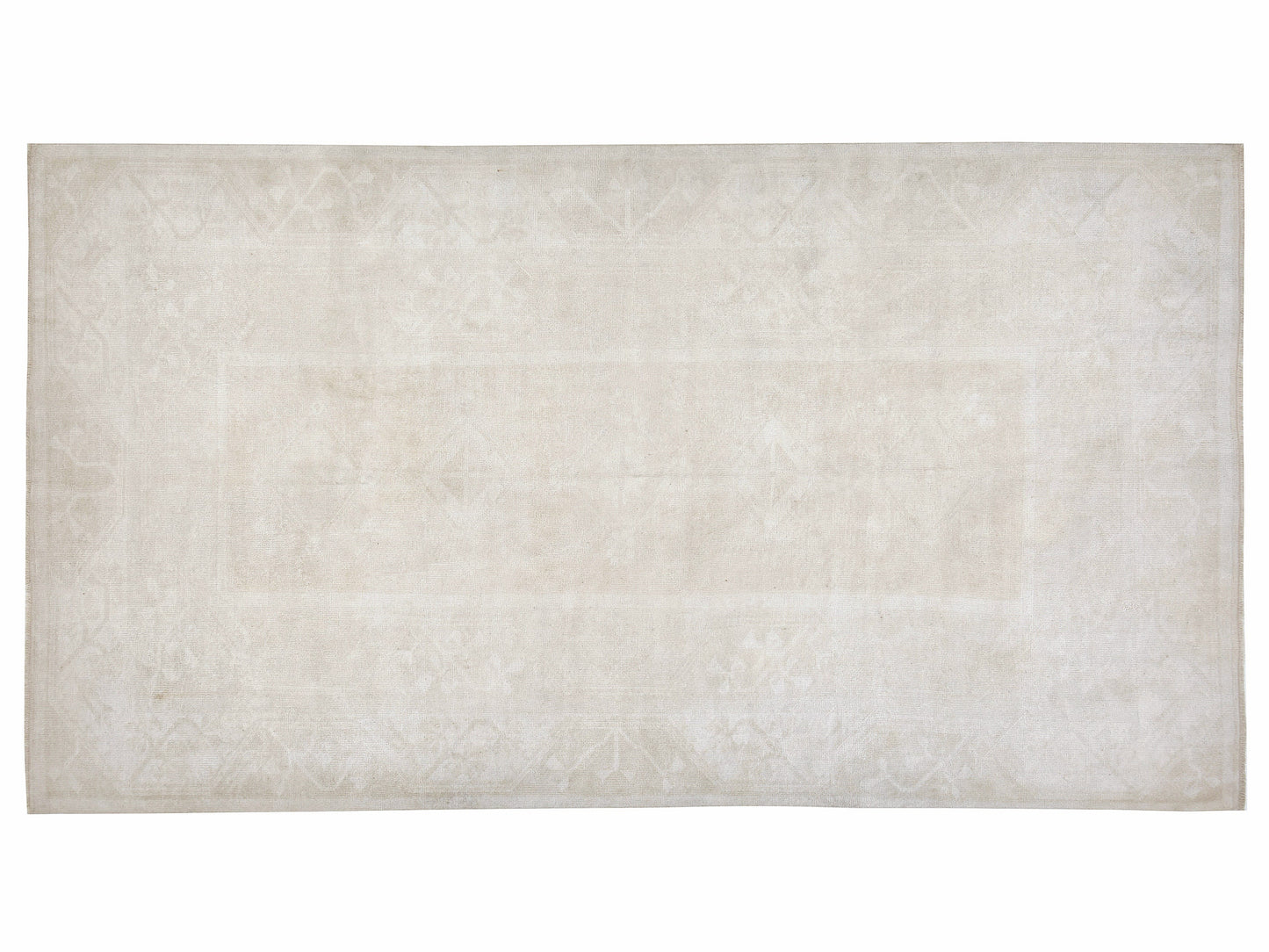 Turkish Vintage Rug, Handmade Area Rug, Oushak Unique Rug, Neutral Muted Rug, Vintage Carpet, Turkey Rug, Rug 5x8, Carpet Rug, 12378