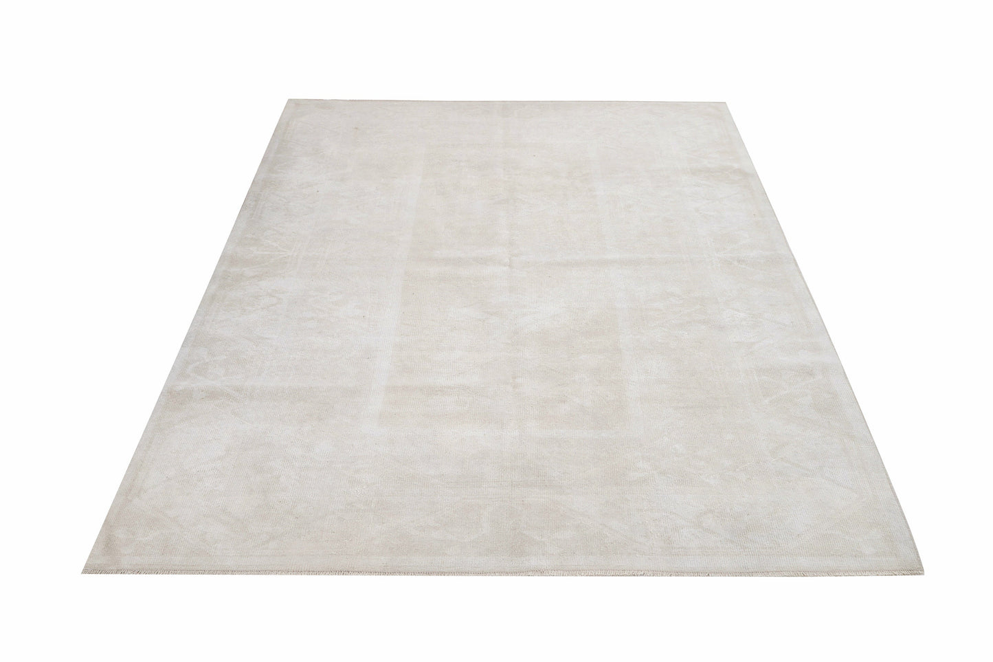 Turkish Vintage Rug, Handmade Area Rug, Oushak Unique Rug, Neutral Muted Rug, Vintage Carpet, Turkey Rug, Rug 5x8, Carpet Rug, 12378