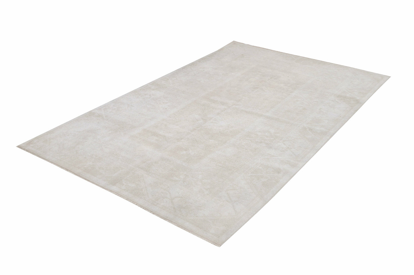 Turkish Vintage Rug, Handmade Area Rug, Oushak Unique Rug, Neutral Muted Rug, Vintage Carpet, Turkey Rug, Rug 5x8, Carpet Rug, 12378