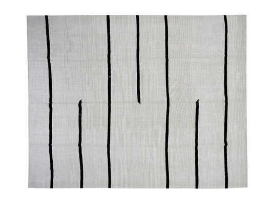 Handmade Kilim Rug, Turkish Kilim Rug, Vintage Unique Kilim Rug, Large Rug, White Hemp Kilim Rug, Oversize Kilim Rug, Kilim Rug 10x13, 9443