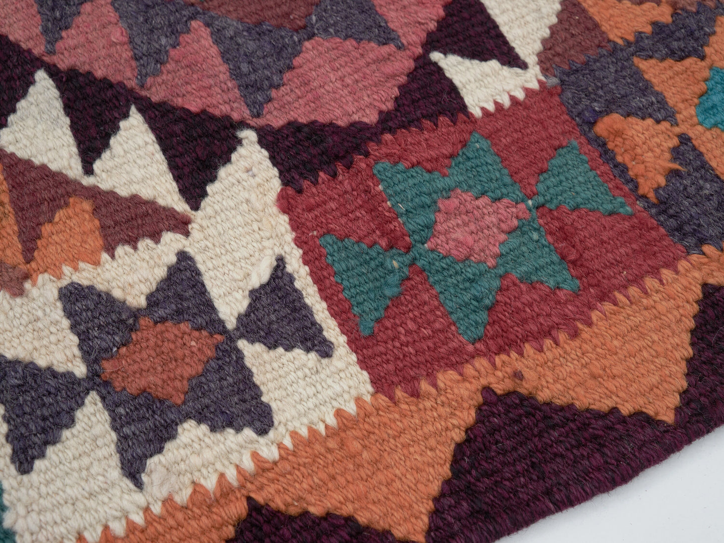 Kilim Runner Rug, Runner Rug 3x11, Turkish Oushak Runner Rug, Handmade Antique Runner Rug, Anatolia Rug, Vintage Runner, Bohemian Rug, 11420