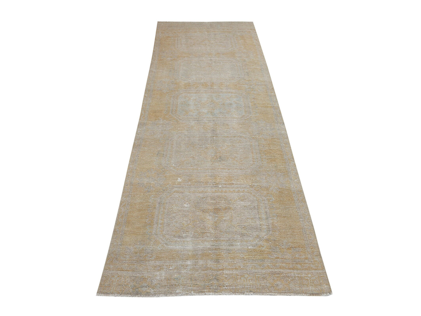 Turkish Runner, Handmade Oushak Runner Rug, Rug Runner 3x11, Vintage Antique Runner Rug, Hallway Runner, Scandinavian Rug, 12351