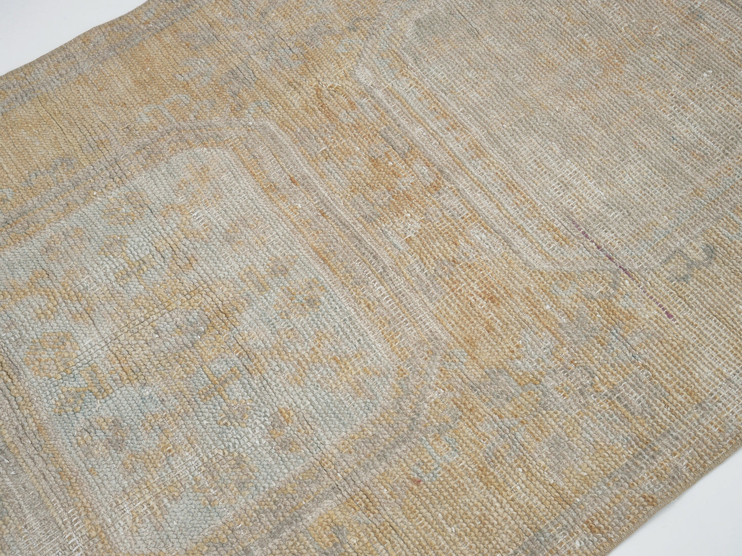 Turkish Runner, Handmade Oushak Runner Rug, Rug Runner 3x11, Vintage Antique Runner Rug, Hallway Runner, Scandinavian Rug, 12351