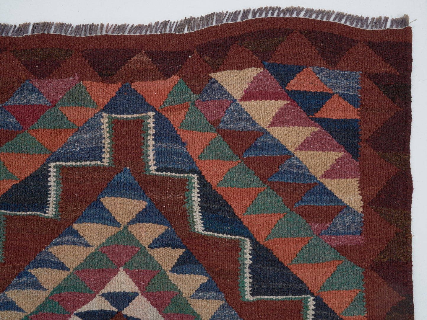 Runner Rug 3x10, Turkish Handmade Runner Rug, Vintage Oushak Runner Rug, Anatolia Rug, Bohemian Rug, Kilim Runner Rug, Rug Runner, 11412