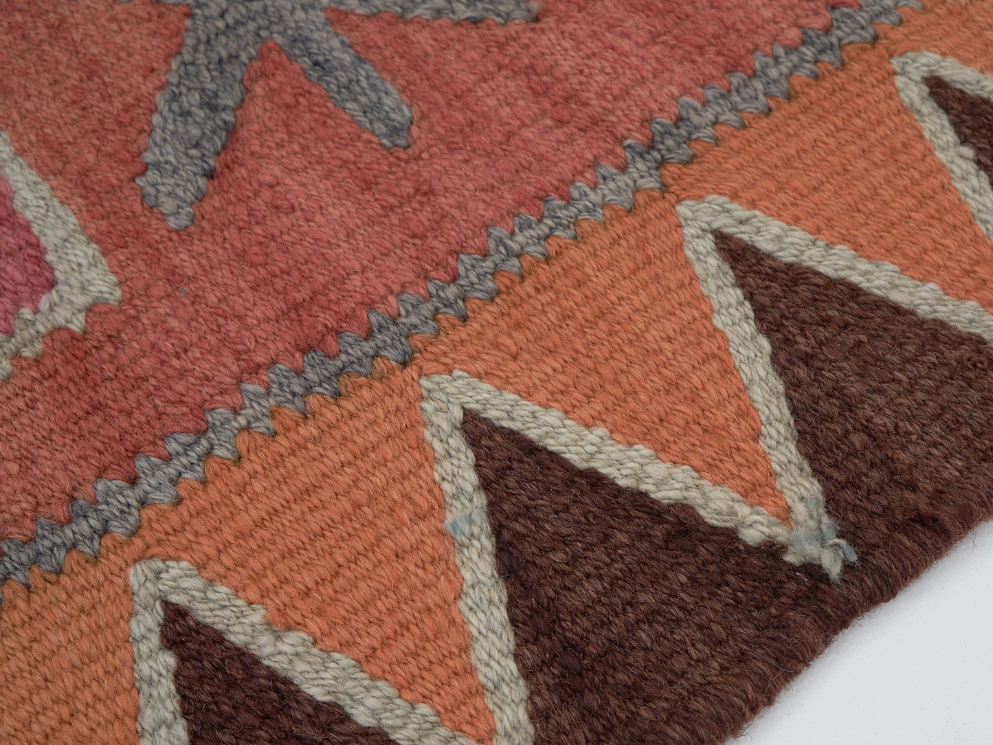 Vintage Runner, Kilim Runner Rug, Turkish Runner, Handmade Runner Rug, Oushak Runner, Kitchen Runner, Kilim Runner, Runner Rug 3x11, 11431