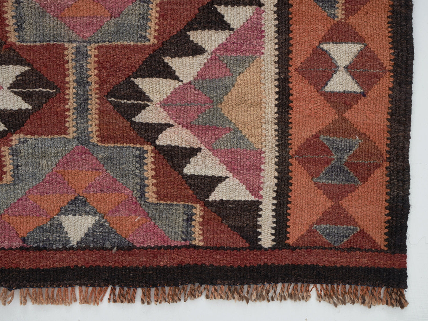 Rug Runner 3x11, Oushak Runner, Vintage Runner, Turkish Runner, Kilim Runner Rug, Kitchen Runner, Handmade Runner Rug, Anatolia Rug, 11434
