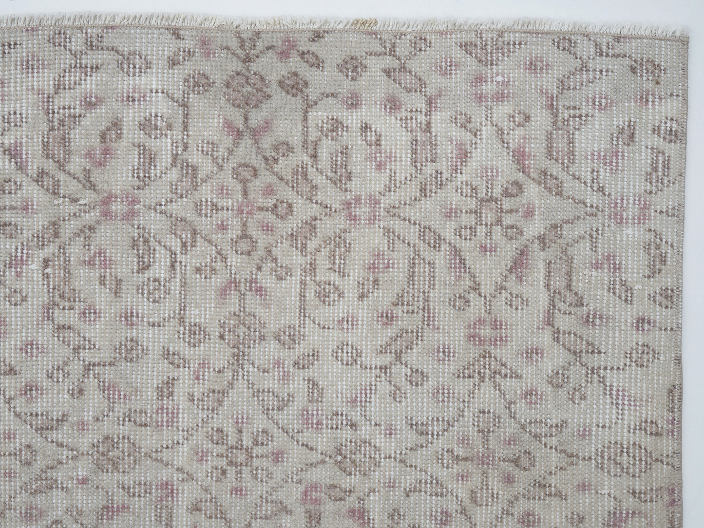 Handmade Area Rug, Turkish Vintage Faded Rug, Oushak Rustic Rug, Kid Room Rug, Primitive Rug, Turkey Rug, Rug 4x7, Oushak Carpet, 12437
