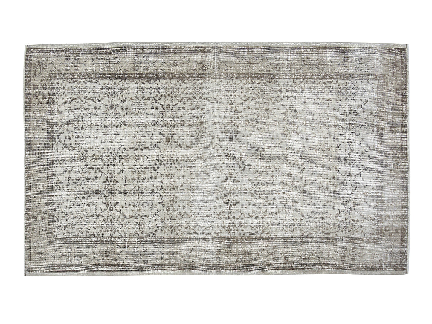Vintage Rug, Handmade Rug, Area Rug, Oushak Rug, Turkish Rug, Primitive Rug, Living Room Rug, Turkish Carpet, Neutral Rug, Rug 5x8, 12426
