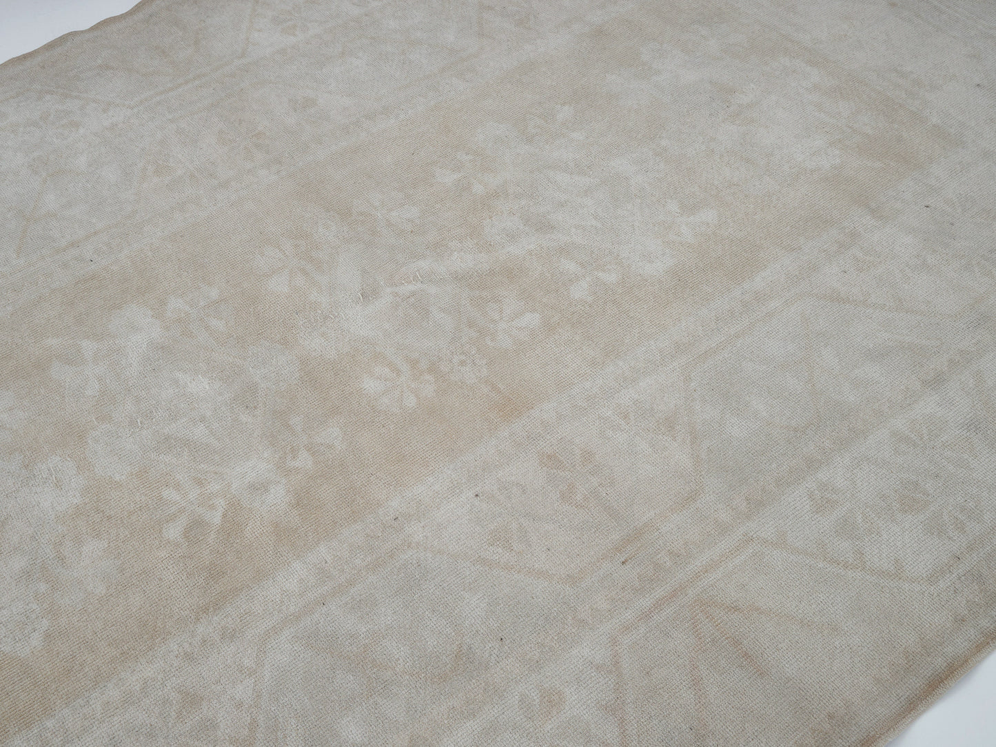 Area Vintage Rug, Oushak Handmade Rug, Turkish Unique Rug, Neutral Muted Rug, Living Room Rug, Carpet Rug, Turkey Rug, Rug 5x8, 12431