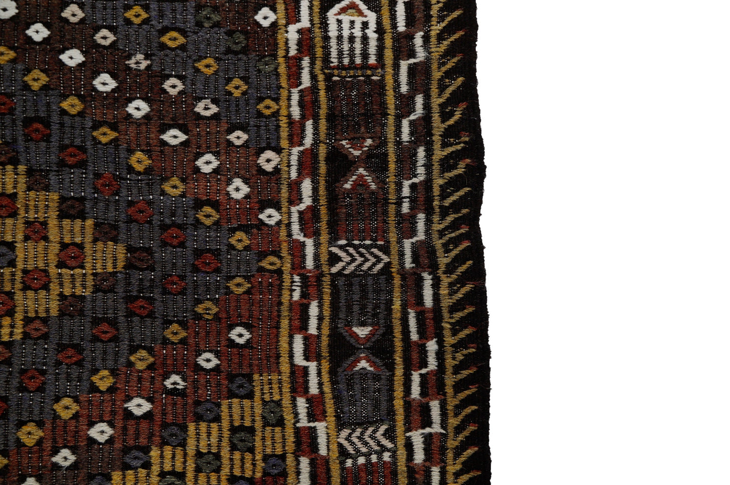 Blue Turkish Kilim, Vintage Kilim, Handmade Plaid Area Rug, Turkish Rug, Rug Kilim, Living Room Rug, Turkish Kilim Rug, Kilim Rug 6x9, 8054
