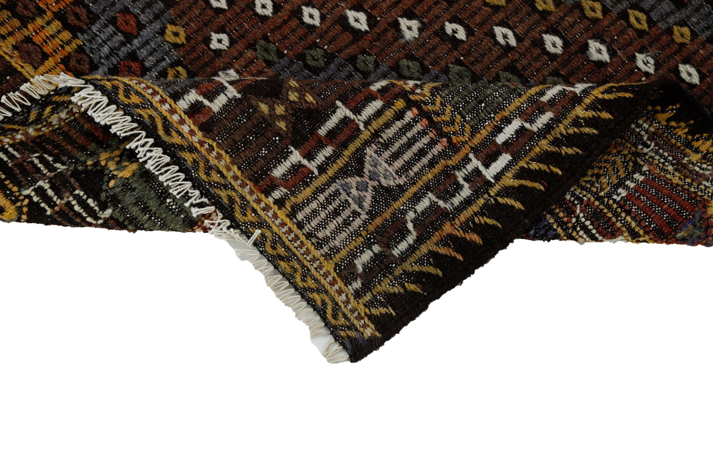 Blue Turkish Kilim, Vintage Kilim, Handmade Plaid Area Rug, Turkish Rug, Rug Kilim, Living Room Rug, Turkish Kilim Rug, Kilim Rug 6x9, 8054