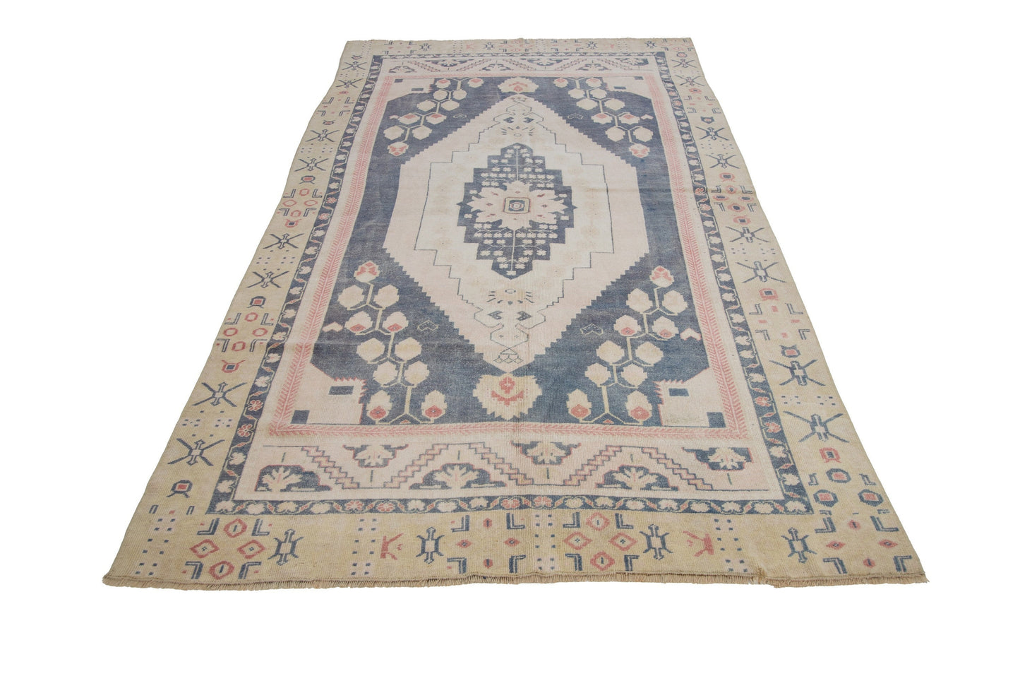 Oushak Rug Antique, Traditional Vintage Rug, Turkish Rug Carpet, Area Rug 5x10, Handmade Rug, Anatolia Rug, Bedroom rug, Office rug, 7728