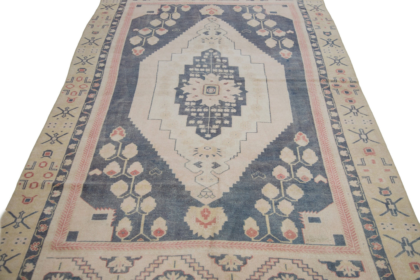 Oushak Rug Antique, Traditional Vintage Rug, Turkish Rug Carpet, Area Rug 5x10, Handmade Rug, Anatolia Rug, Bedroom rug, Office rug, 7728