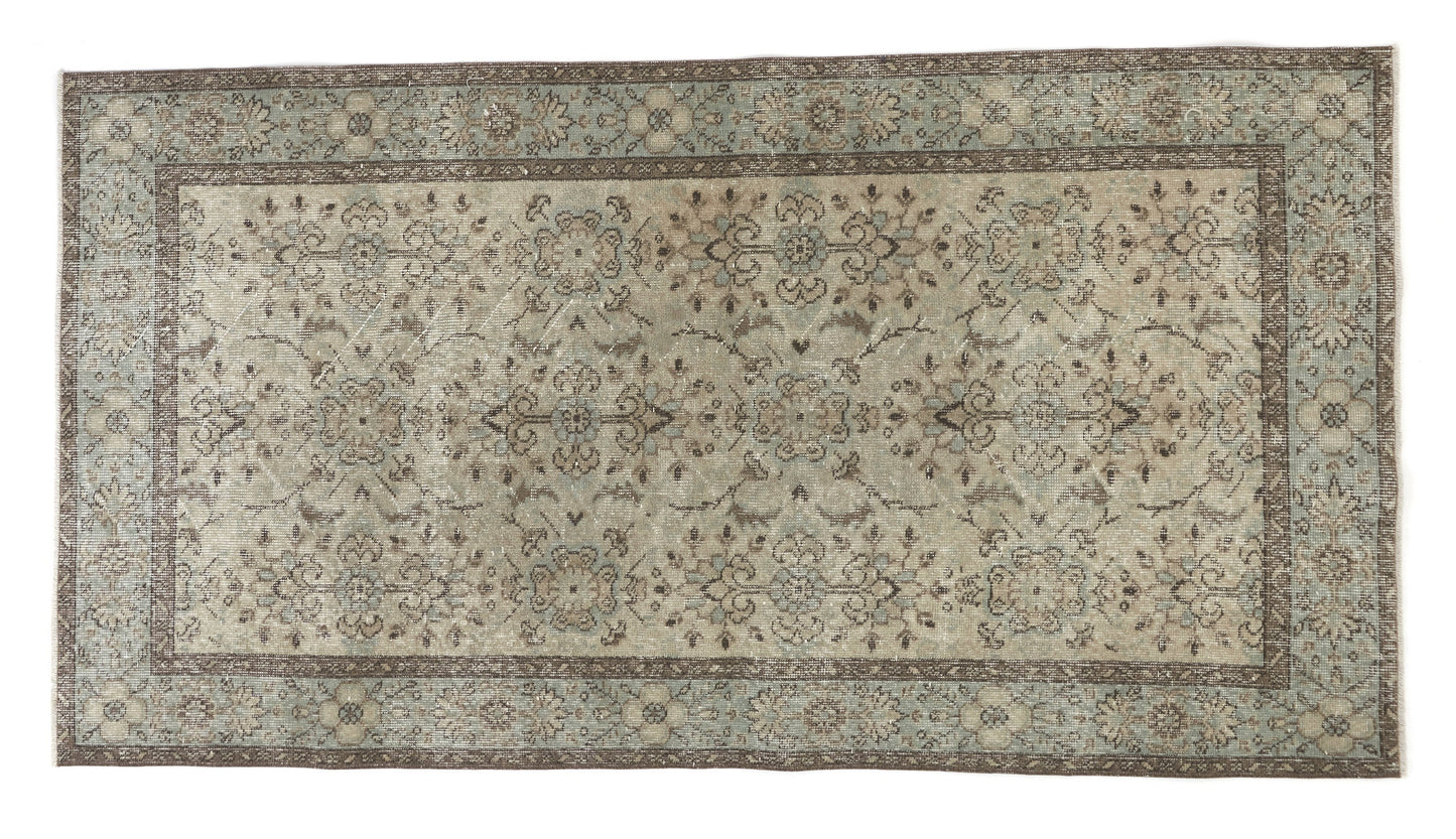 Turkish rug, Oushak Rug, Vintage Rug, Carpet rug, Area rug, Handmade Rug, Turkish Carpet, Vintage Carpet,Rug 4x7, Oushak Carpet, 9450