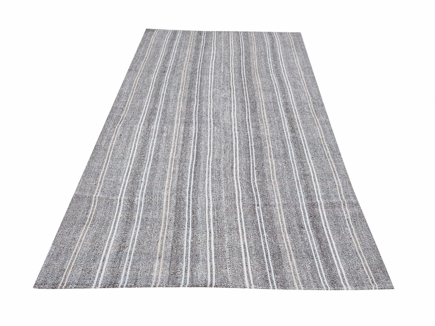 Area Vintage Kilim Rug, Turkish Unique Kilim Rug, Handmade Muted Kilim Rug, Neutral Floor Rug, Kilim Rug 5x9, Bedroom Rug, Gray Rug, 12209